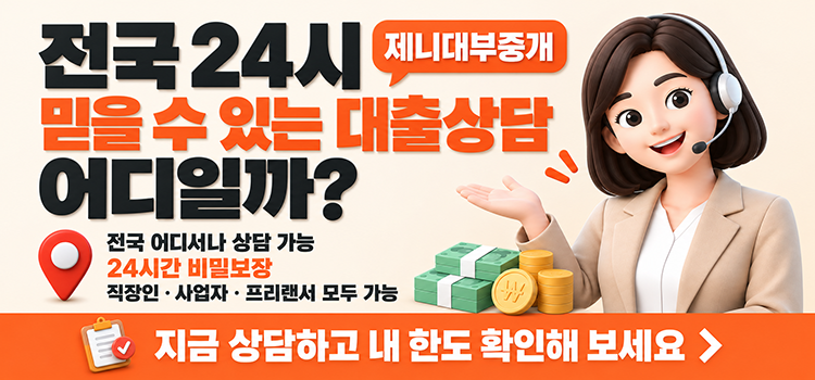 제니대부중개 모바일 롤링배너
